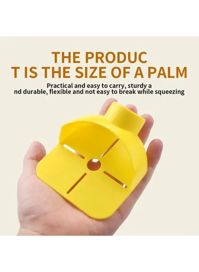 Yellow Dust Collector Waterproof Design No Assembly Required Professional Home Cleaning Tool - Image 1